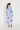 MANIZHONI A-SHAPE DRESS - Powder Blue