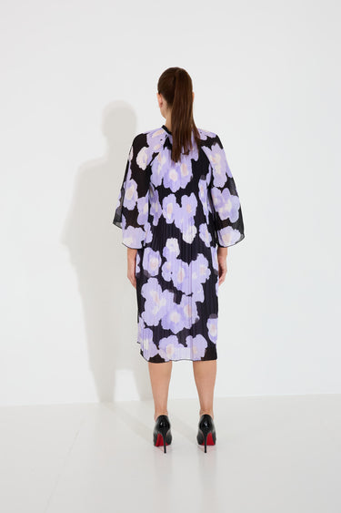 HENDRA DRESS - Lavender Poetic Flower