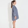 ABI DRESS - Blue Cph Stripe