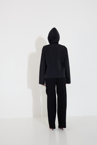 BOLA JACKET - Black Blue Nylon