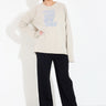 THE SOFTEST TOP - Ecru Silver Lining