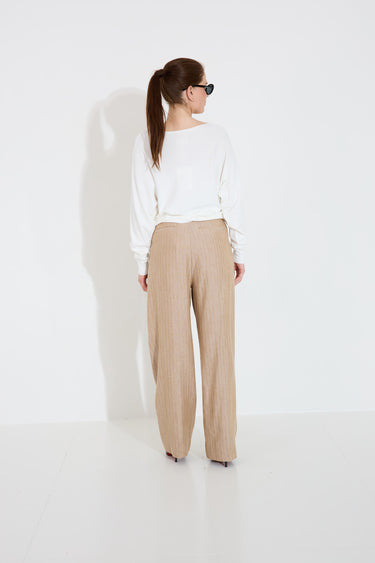 NUDAYA PULLOVER - Cloud Dancer