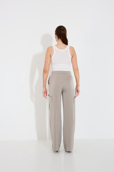 PANTS CARGO - Grey Petra Fit