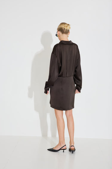 LIZA SHIRT DRESS - Delicioso
