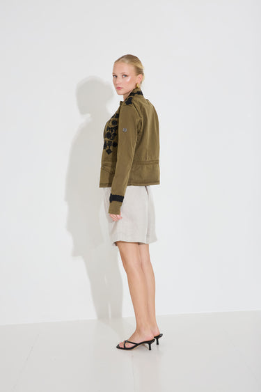 GRASSE MEDAL JACKET - Forest