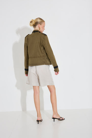 GRASSE MEDAL JACKET - Forest