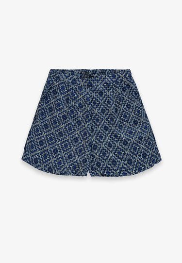 CLUE SHORTS - Blau bedruckt