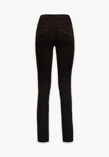 ALVA CORD PANTS - Coffee