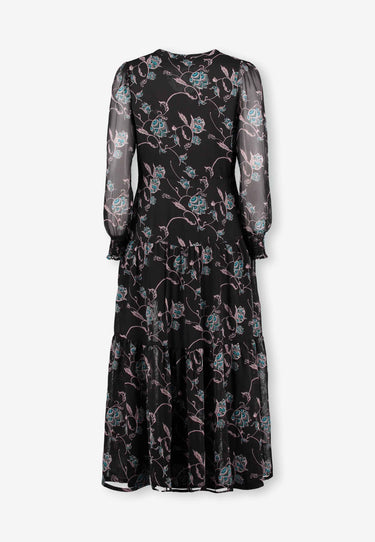 ALICIA DRESS Y - Brw print