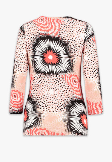 SHAIA TOP - Red print