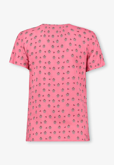 LORENA BLUSE - Rosa Paisley
