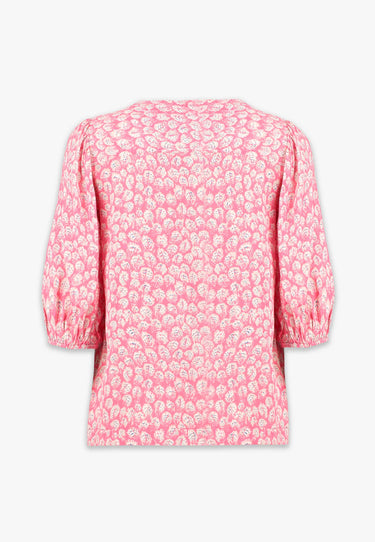 AMANDA BLOUSE - Pink print