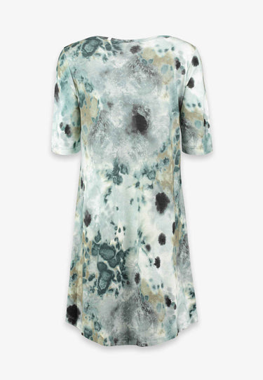 MARCY TUNIKA - green print