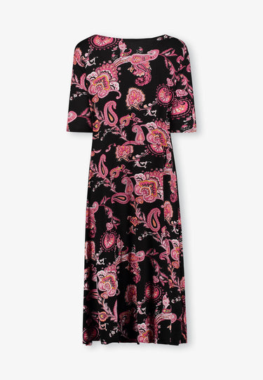 SAMARA KLÄNNING - blk print