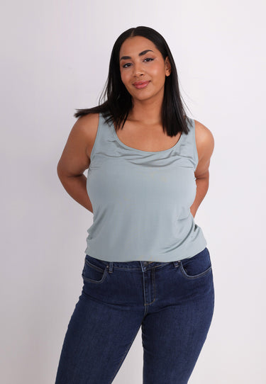 ROSIE LINEN - Slate green