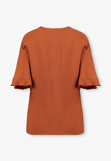 FRANCES BLOUSE - Blouse - Leather BR