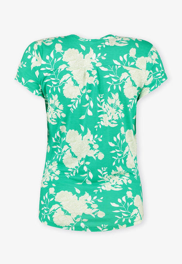 AIRA TOP - Green flwr