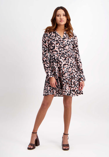 MARISSA TUNIC - Blk animal