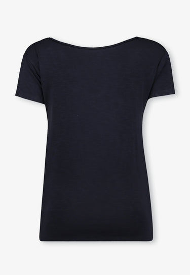 KARLIE TOP - Navy blue