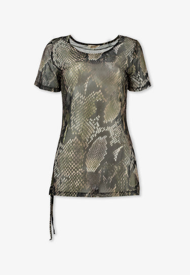INES TOP - Green animal