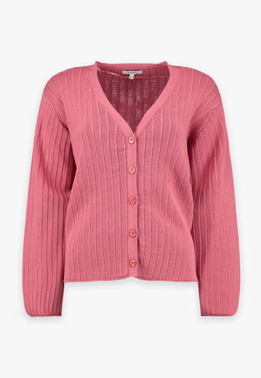 KICKI CARDIGAN - Dk rose