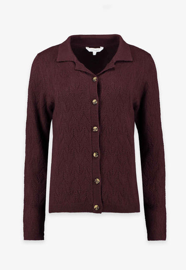 PAULA CARDIGAN - Dk Port
