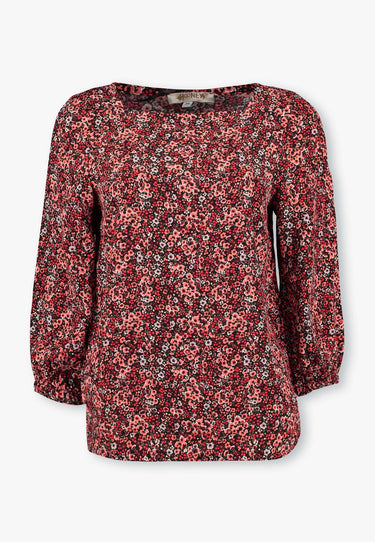 MINDA BLOUSE - Pink flower
