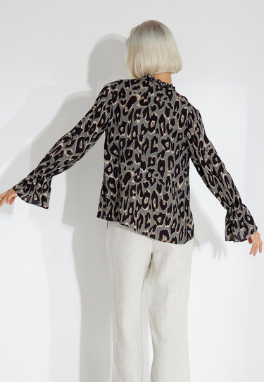 DAFFNE BLOUSE - Green Anima