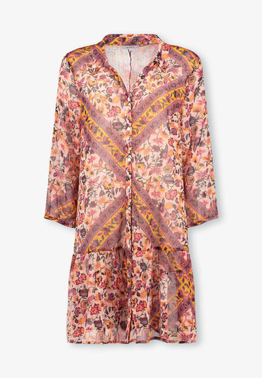 ALEXIA TUNIC - pink print