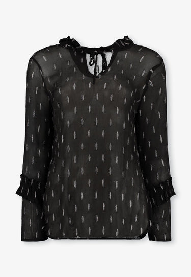 POPPY BLOUSE - Black