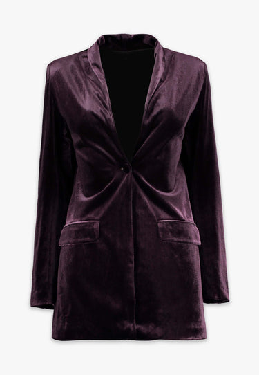 TANITA VELVET JACKET - Dk WINered
