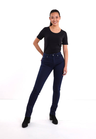 ALICE TWILL - Pants - Navy