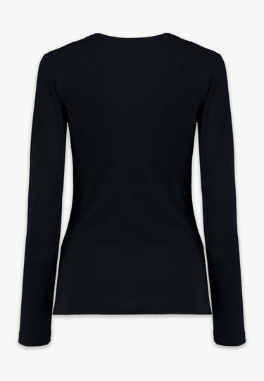 KARIN LONG SLEEVE - Navy blue