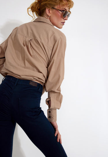 ALICE TWILL BYXOR - Black