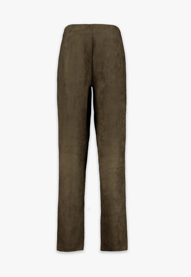 MOCCALOOK TROUSERS - Dark khaki