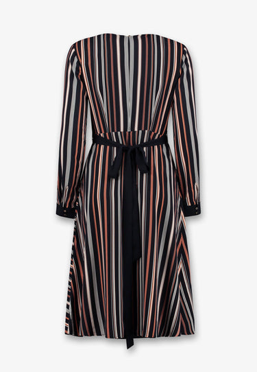 STRIPED DRESS - Blue