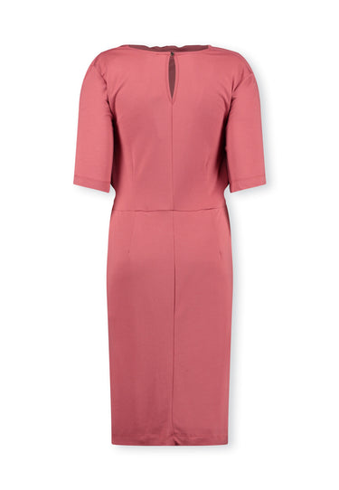 SHORT SLEEVED DRESS - Pink