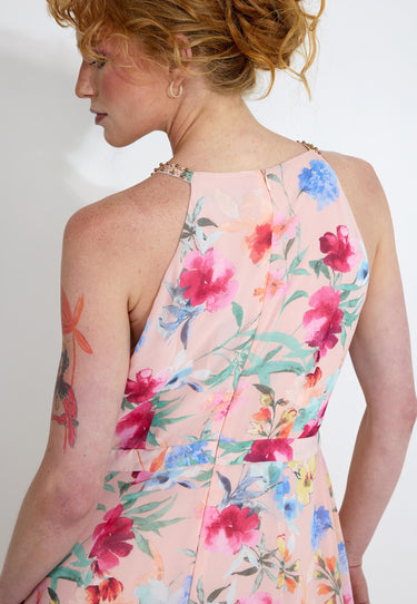 FLORAL DRESS - Pink
