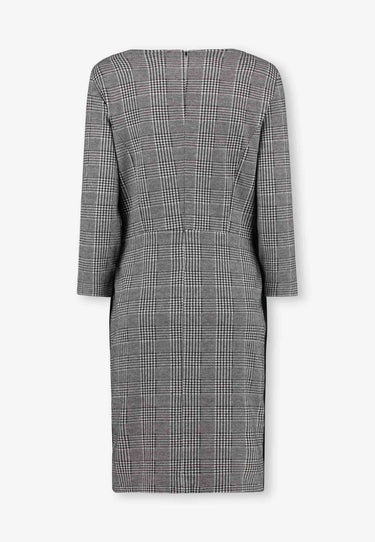 RUTIG KLÄNNING - Grå