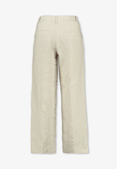 EMILY SHORT LINEN PANTS - Thunder