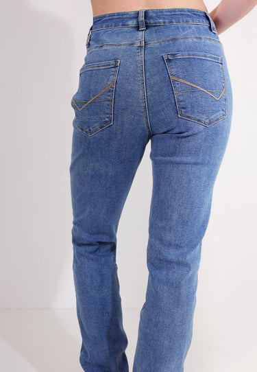ALVA JEANS - Lt denim