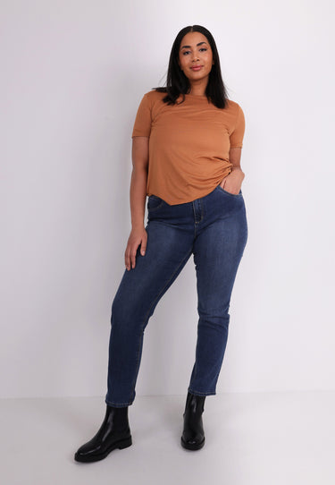 ALVA JEANS - Mid denim