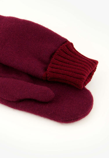 EVELINA VANTE - Gloves - Port wine