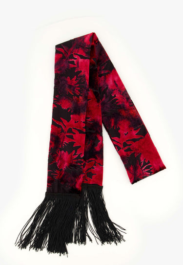 LIVIA SCARF - Red flower