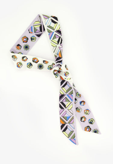 NANNE SCARF - White print