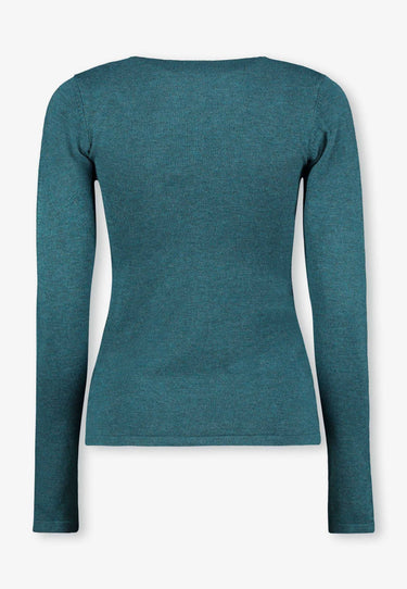 VEGA CARDIGAN - Green mel