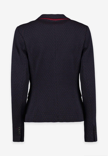 DOTTED JACKET - Blue