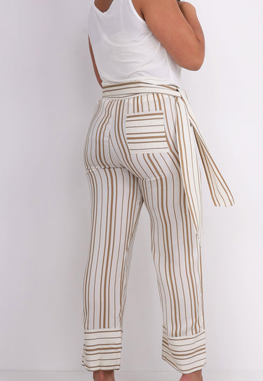 WIDE LEG TROUSERS - White