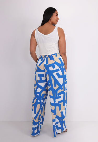 WIDE LEG TROUSERS - Multicolor