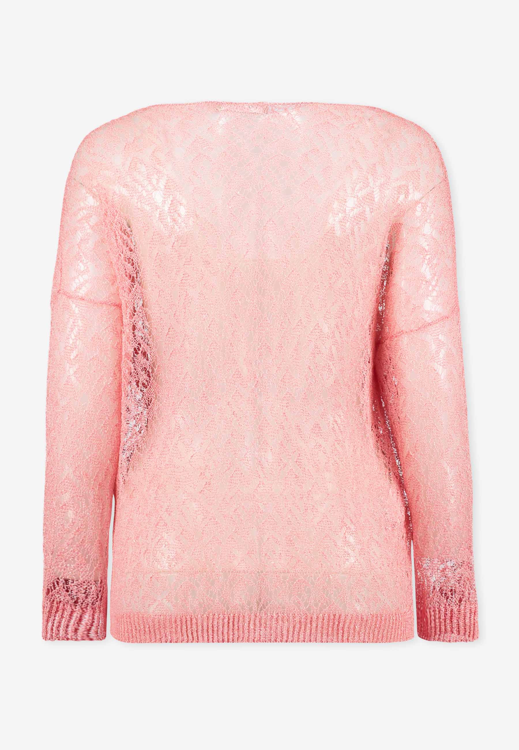 BOAT NECK SWEATER - Rosa